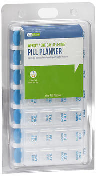 Ezy Dose Weekly Medtime Planner