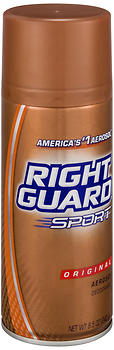Right Guard Sport Aerosol Deodorant Original 8.5 OZ