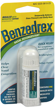 Benzedrex Nasal Decongestant Inhaler