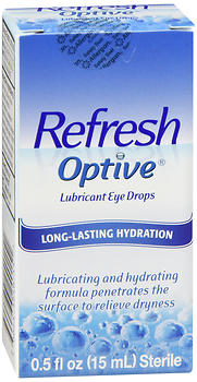 REFRESH Optive Lubricant Eye Drops 0.5 OZ
