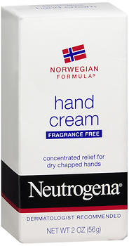 Neutrogena Norwegian Formula Hand Cream Fragrance Free 2 OZ