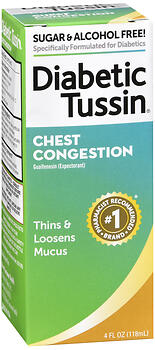Diabetic Tussin Chest Congestion 4oz