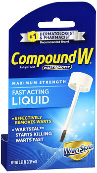 Compound W Wart Remover Maximum Strength Fast Acting Liquid 0.31 OZ