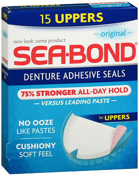 SEA-BOND Denture Adhesive Seals Uppers Original
