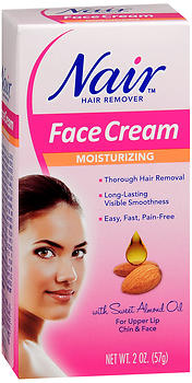 Nair Hair Remover Face Cream Moisturizing 2 OZ