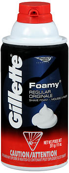Gillette Foamy Shave Foam Regular 11 OZ