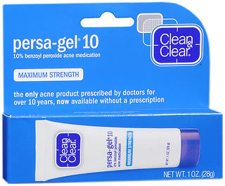 CLEAN & CLEAR Persa-Gel 10 Acne Medication 1 OZ