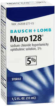 Bausch + Lomb Muro 128 Solution 5% 15 ML