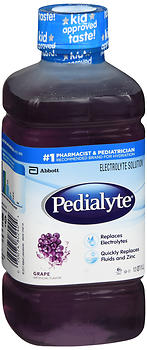 Pedialyte Electrolyte Solution Grape 33.8 OZ