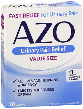 AZO Urinary Pain Relief Tablets 30 TB