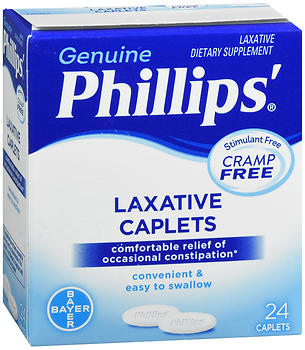 Phillips' Laxative Caplets 24 CP