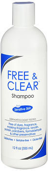 Free & Clear Shampoo 12 OZ