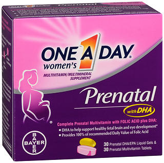 One A Day Women's Prenatal Liquid Gels and Tablets 60 EA