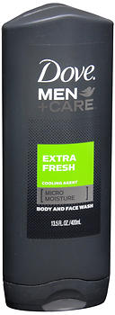Dove Men+Care Body and Face Wash Extra Fresh 13.5 OZ