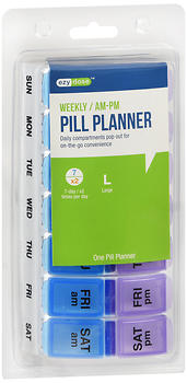 Ezy Dose Weekly/AM-PM Pill Planner Large