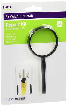 Flents Eyeglass Repair Kit and Magnifier