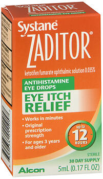 Zaditor Eye Itch Relief Antihistamine Drops 5 ML