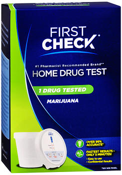 First Check Home Drug Test Marijuana