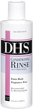 DHS Conditioning Rinse Fragrance Free Extra Body 8 OZ