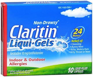 Claritin 24 Hour Allergy Relief Liqui-Gels