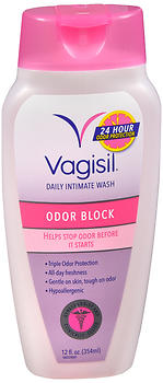 Vagisil Daily Intimate Wash Odor Block 12 oz