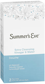 Summer's Eve Douches Extra Cleansing Vinegar & Water 9 OZ