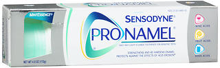 Sensodyne Pronamel Daily Fluoride Toothpaste for Sensitive Teeth Daily Protection Mint Essence 4 OZ