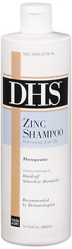 DHS Zinc Shampoo 16 OZ