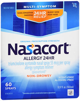 Nasacort Allergy 24 Hr Spray 60 Metered Sprays