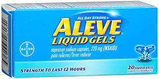 Aleve Liquid Gels 20 CP