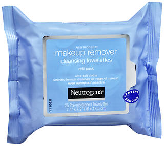 Neutrogena Makeup Remover Cleansing Towelettes Refill Pack 25 EA