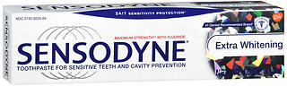 Sensodyne Maximum Strength with Fluoride Toothpaste Extra Whitening 4 OZ