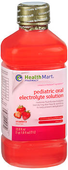 Health Mart Pediatric Oral Electrolyte Solution Strawberry 1 LT