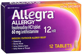 Allegra Allergy 12 Hr Tablets 12CT