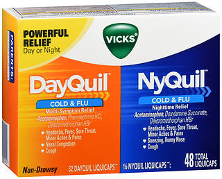 DayQuil/NyQuil Cold & Flu LiquiCaps 48 CP