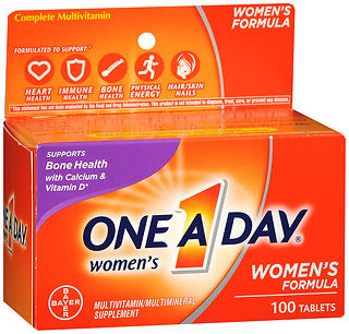 One A Day Women's Formula Multivitamin/Multimineral Supplement Tablets 100 TB
