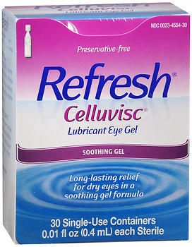 REFRESH Celluvisc Lubricant Eye Gel Single-Use Containers