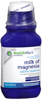 Health Mart Milk of Magnesia Original Flavor 12 OZ