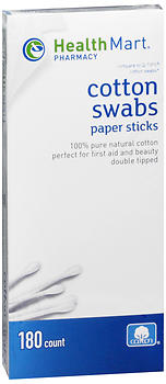 Health Mart Cotton Swabs 180 ct