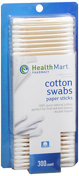 Health Mart Cotton Swabs 300 ct