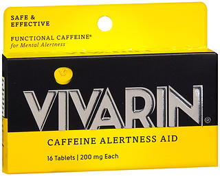 Vivarin Caffeine Alertness Aid Tablets 16 TB