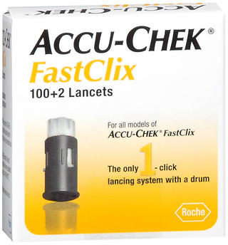 ACCU-CHEK FastClix 100+2 Lancets