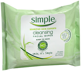 Simple Cleansing Facial Wipes 25 EA