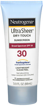 Neutrogena Ultra Sheer Dry-Touch Sunscreen SPF 30 3 OZ