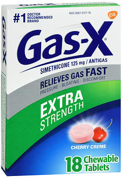 Gas-X Extra Strength Chewable Tablets Cherry Creme