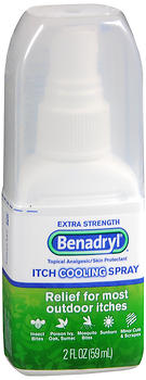 Benadryl Itch Cooling Spray Extra Strength 2 OZ