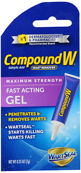Compound W Wart Remover Fast-Acting Gel 0.25 OZ
