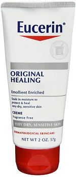 Eucerin Original Healing Creme Fragrance Free 2 OZ