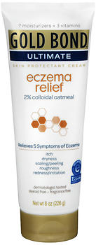 Gold Bond Ultimate Eczema Relief Skin Protectant Cream 8 OZ