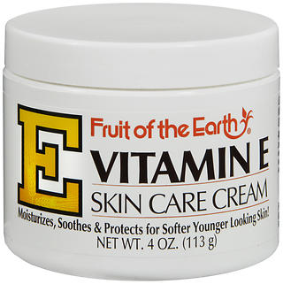 Fruit of the Earth Vitamin E Skin Care Cream 4 OZ